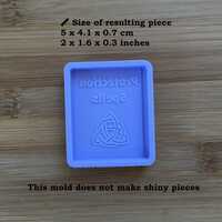 Protection Spell book Silicone Mold - Thumbnail 1