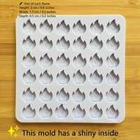 Flame Silicone Mold - Thumbnail 2