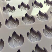 Flame Silicone Mold - Thumbnail 3