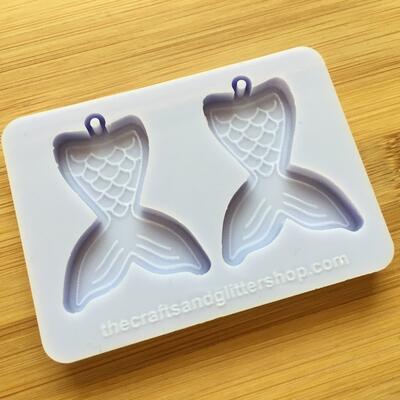 Mermaid tail silicone mold