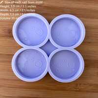Full Moon Silicone Mold - Thumbnail 1