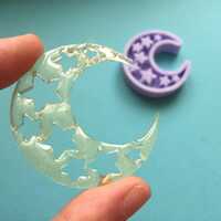 Crescent Moon Silicone Mold - Thumbnail 4