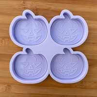 Carved Pumpkin Silicone Mold - Thumbnail 1