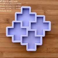 Swiss Cross Silicone Mold - Thumbnail 1