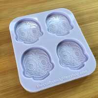 Day of the Dead Silicone Mold - Thumbnail 4