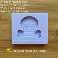 Skull Silicone Mold - Thumbnail 1
