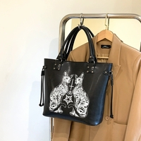 New cute cat niche tote bag single-shoulder bag - Thumbnail 1