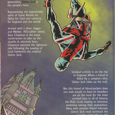 Marvel comics union jack tpb trade (2002) raab cassaday