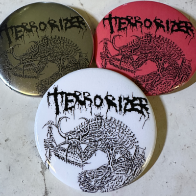 Terrorizer pin badge