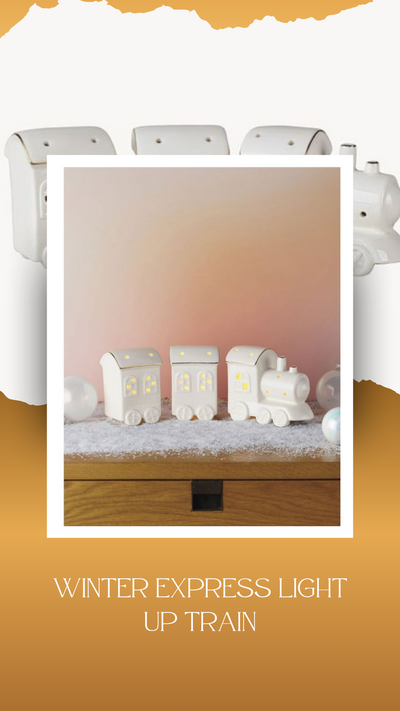 Winter Express Light-Up Train - FINAL SALE