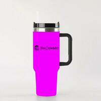 Neon swimmers Tumbler 40 oz With Handle, Multiple Colors To Choose From  - Thumbnail 3