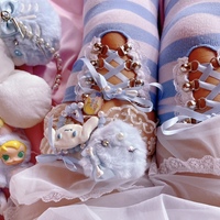 Baby Blue Bones Hair Clip & Pin - Thumbnail 4
