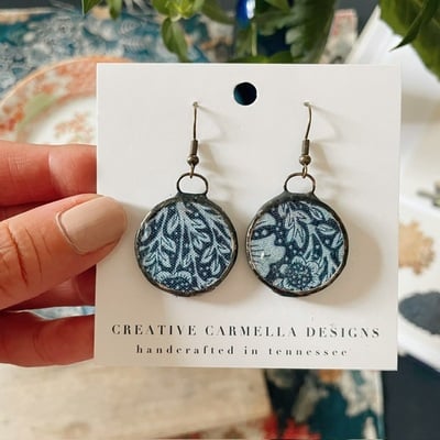 “woven together” earrings no.02
