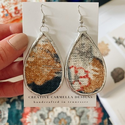 “woven together” earrings no.22
