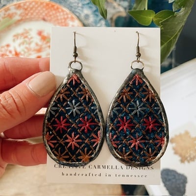 “woven together” earrings no.23