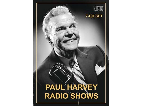 Free Shipping - Paul Harvey Radio Shows, 7-CD Box Set