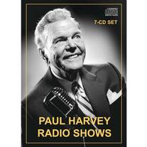 Free Shipping - Paul Harvey Radio Shows, 7-CD Box Set