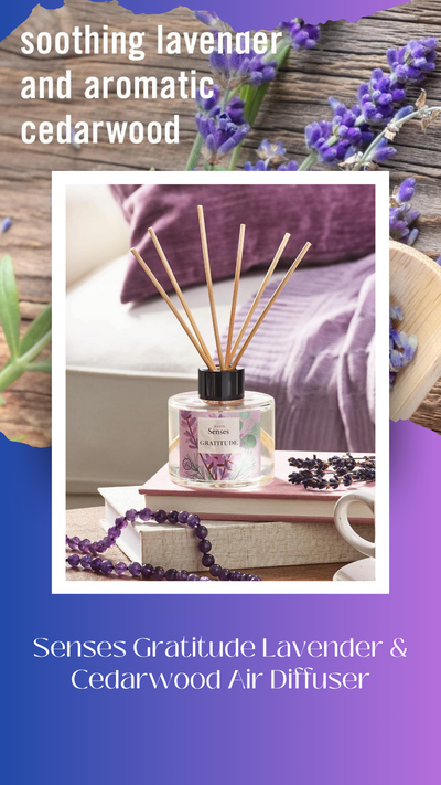 Avon Senses Gratitude Lavender & Cedarwood Air Diffuser