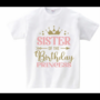 Princesses Family T-Shirt Set – Custom Name Birthday Shirts for Girls & Family-2