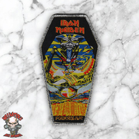 POWERSLAVE Coffin Woven Patches - Thumbnail 4