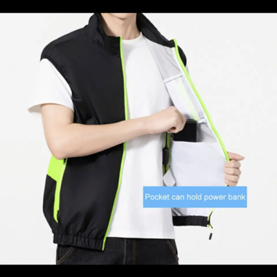  men’s air-conditioned cooling vest