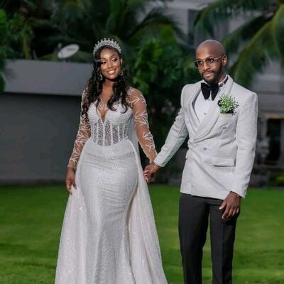Luxury wedding dress, mermaid afrcian girls sequins lace bridal dress bridal gown - Thumbnail 1