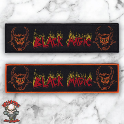 Blackmagic stripe woven patches