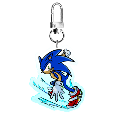 Sonic keychain