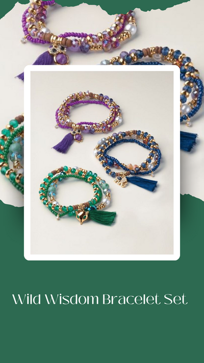 Wild Wisdom Bracelet Set