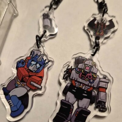 Acrylic charm - skybound