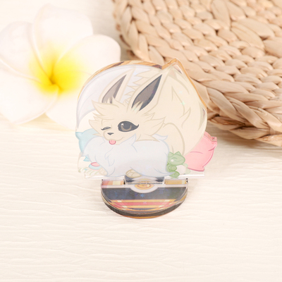 Eevee standee - eeveelutions - with shiny version on the other side!~