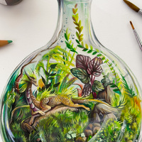Terrarium Dragon II - Print - Thumbnail 2