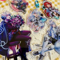 Elizabeth Rose Bloodflame HololiveEN Charm - Thumbnail 1