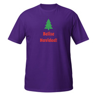 Belize Navidad Short-Sleeve Unisex T-Shirt Belizean Christmas Holiday Funny Tee - Thumbnail 3