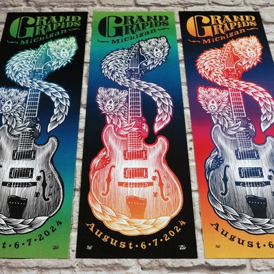 2024 phish at grand rapids (lot limited edition print) - Thumbnail 3