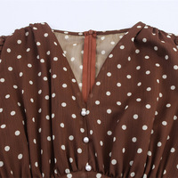 Niche all-match waist temperament slimming casual dress - Thumbnail 3
