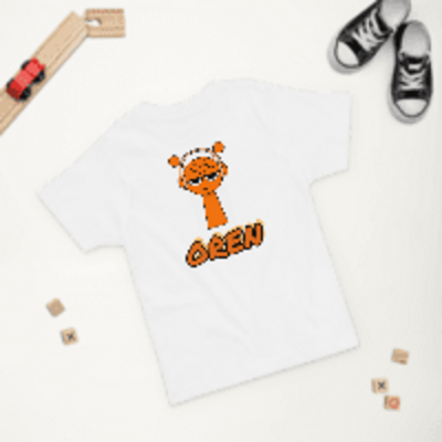 Toddler jersey t-shirt sprunki oren