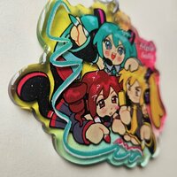 Vocaloid - Triple Baka Keychain - Thumbnail 2