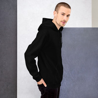 Metamelos Static Skull Hoodie  Embroidered Chest, Hourglass Tape Print - Thumbnail 72