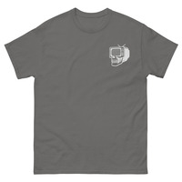 Metamelos Static Skull Tee  100% Cotton Unisex Streetwear T-Shirt - Thumbnail 2