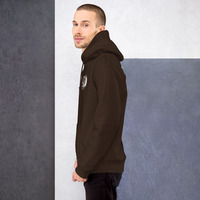 Metamelos "Drip Signal" Hoodie  Embroidered Static Skull Front, Record Pool Back Print - Thumbnail 78
