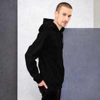 Metamelos "Drip Signal" Hoodie  Embroidered Static Skull Front, Record Pool Back Print - Thumbnail 28