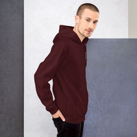 Metamelos "Drip Signal" Hoodie  Embroidered Static Skull Front, Record Pool Back Print - Thumbnail 35