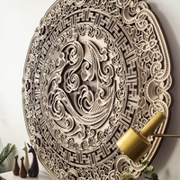 STEREOWOOD Lucky Disc Multi-Layer Wall Art, Stereoscopic 3D Decor, Mandala Laser Cut, Rustic Home Wood Wall Art, Laser Cut Arts and Crafts - Thumbnail 5