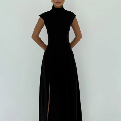 Rachel slit maxi dress