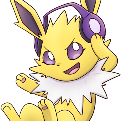 Jolt the jolteon holo sticker