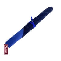 Japanese Cotton Chopstick Sleeve – Navy Stripe Pattern (MCC0004-14-NV) - Thumbnail 1