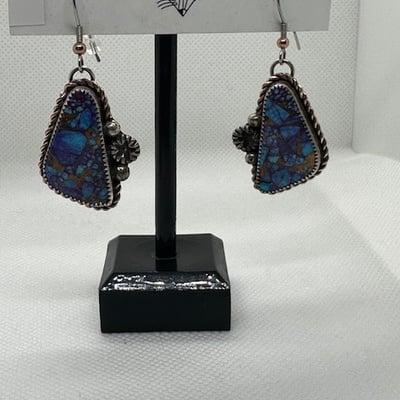 Kingman purple mohave earrings