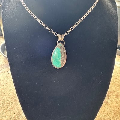 Tyrone turquoise necklace