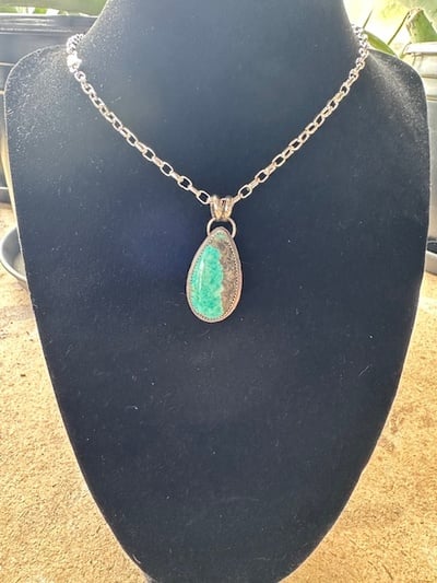 Tyrone turquoise necklace